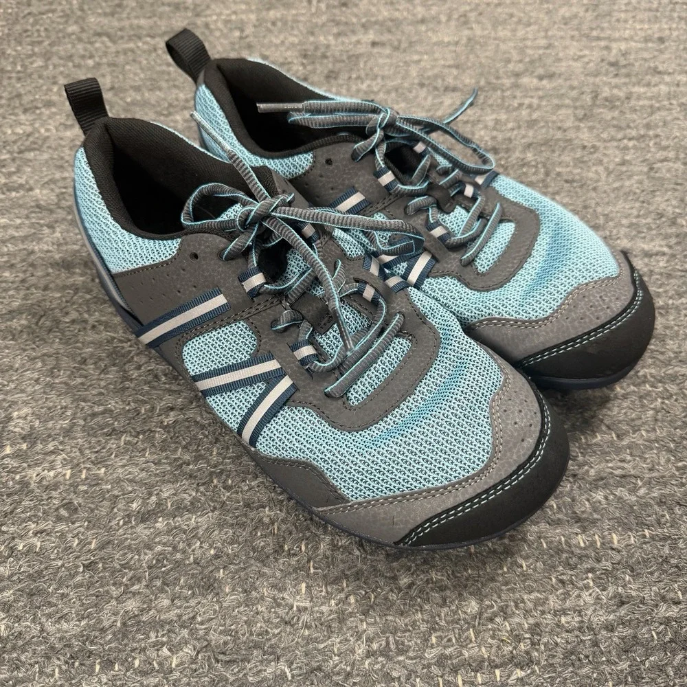 Xero Shoes Women 8.5 Prio Trainer Blue Barefoot Training Sneaker Minimalist